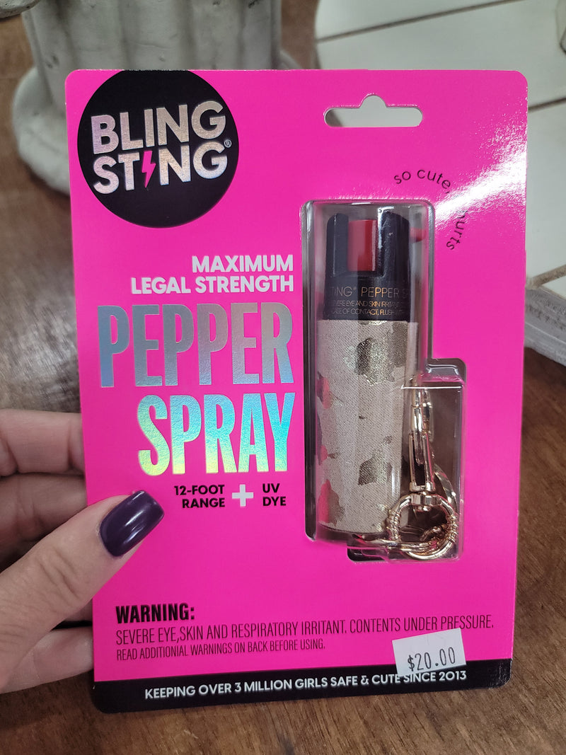 Bling Sting Pepper Spray