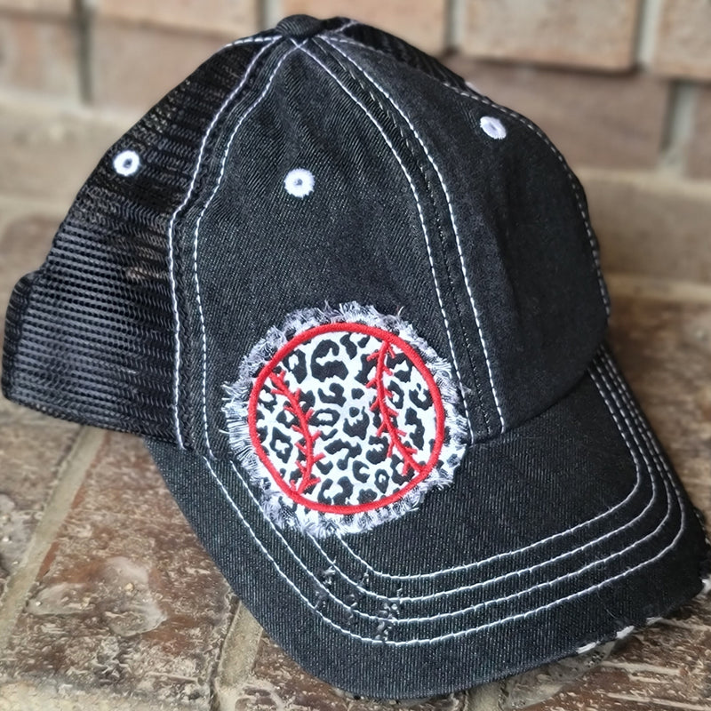 Leopard Baseball Patch Cap