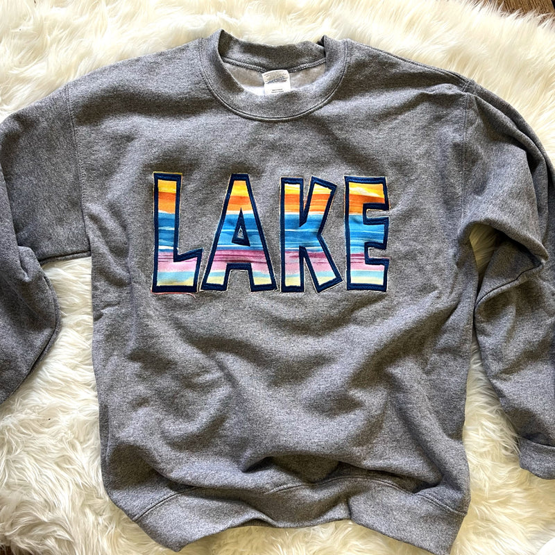 Lake Appliqué Sweatshirt