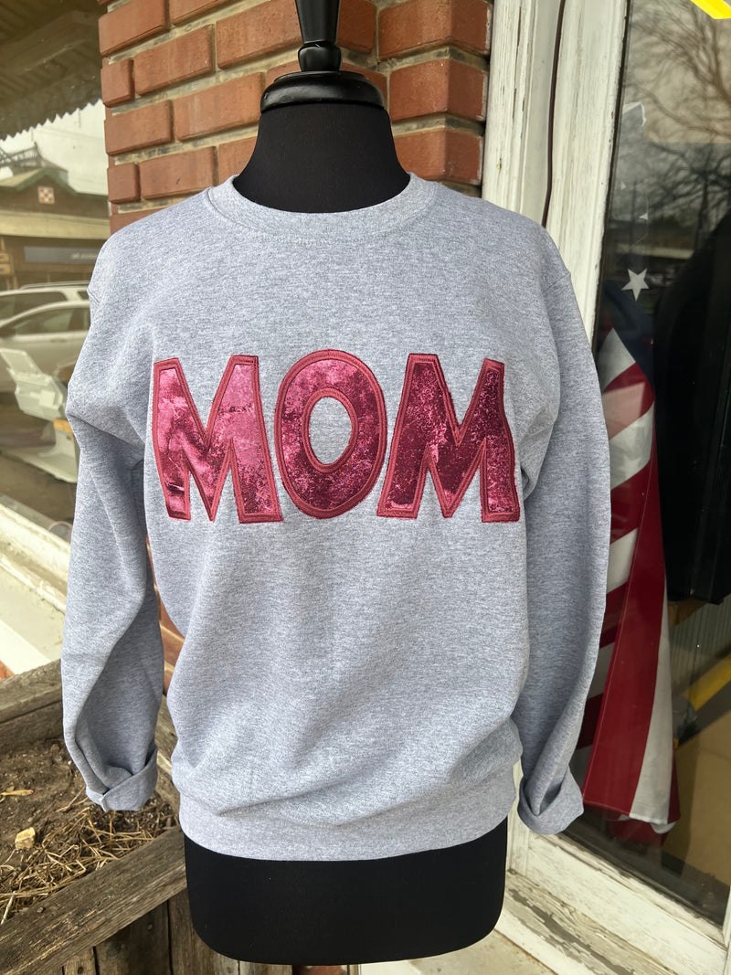 Embroidery Applique Sweatshirt- Choose Name