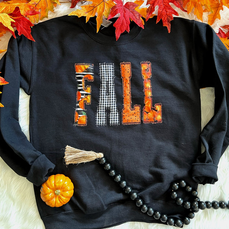 Fall Appliqué Sweatshirt