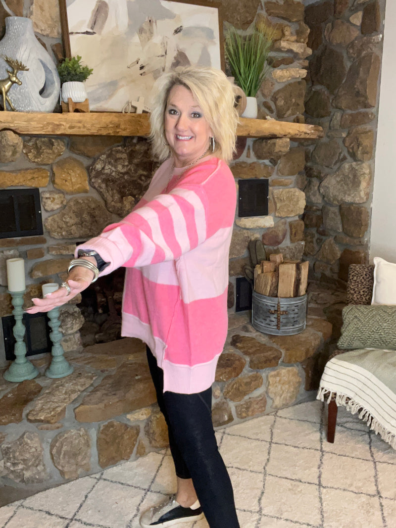 Pinkalicious Colorblock Sweater