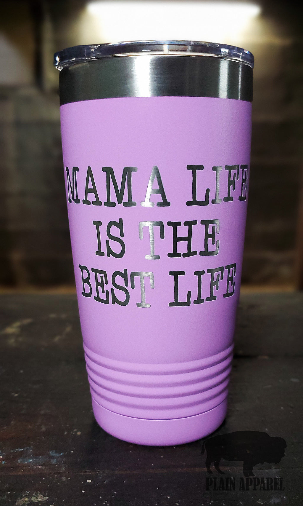 MAMA Life is the Best Life Engraved Tumbler - Bless UR Heart Boutique