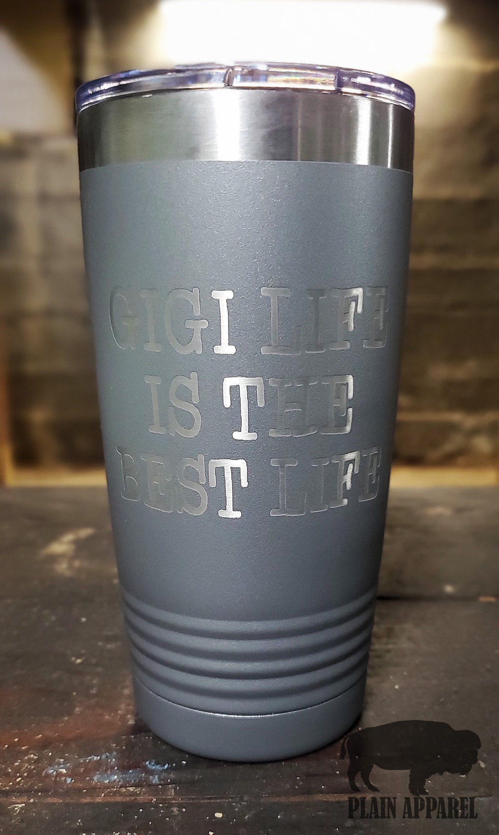 GiGi Life is the Best Life Engraved Tumbler - Bless UR Heart Boutique