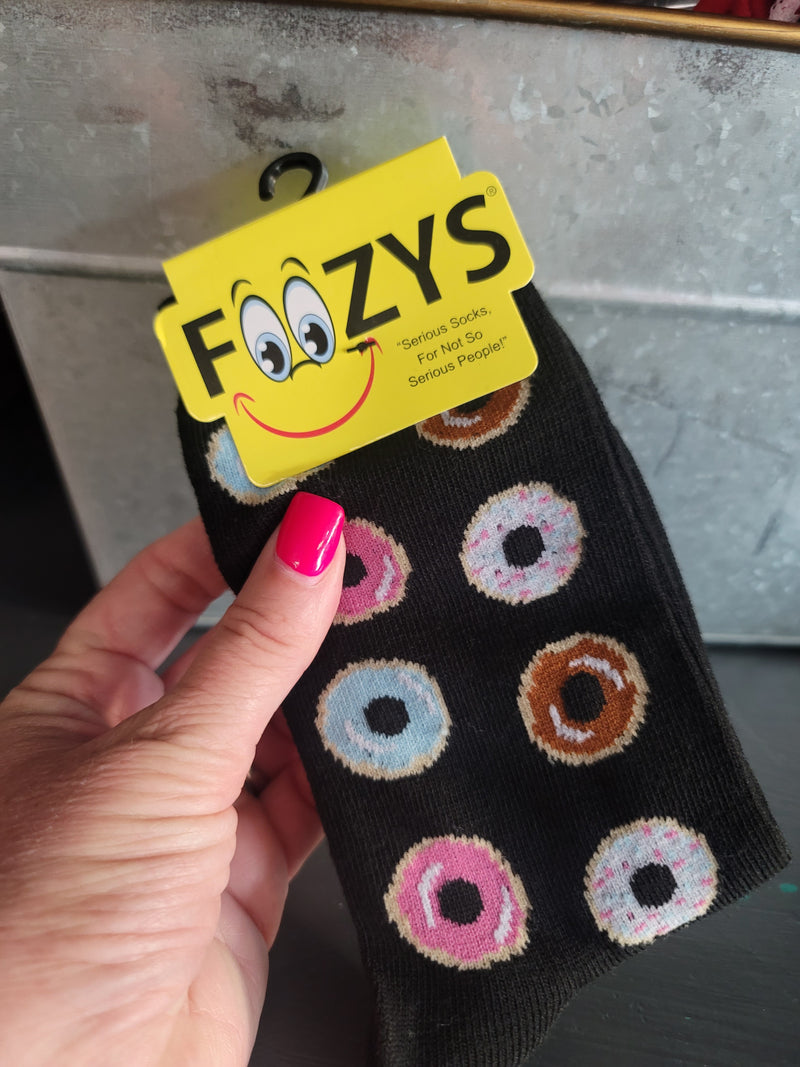 Donut Foozy Socks