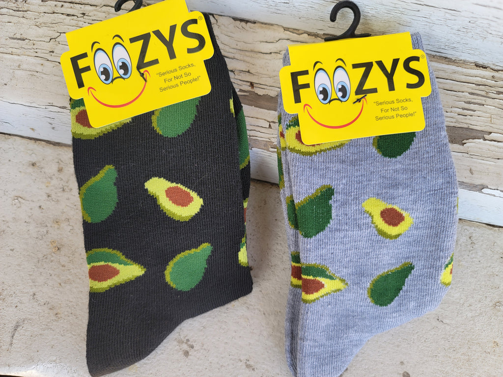 Avocado Foozy Socks