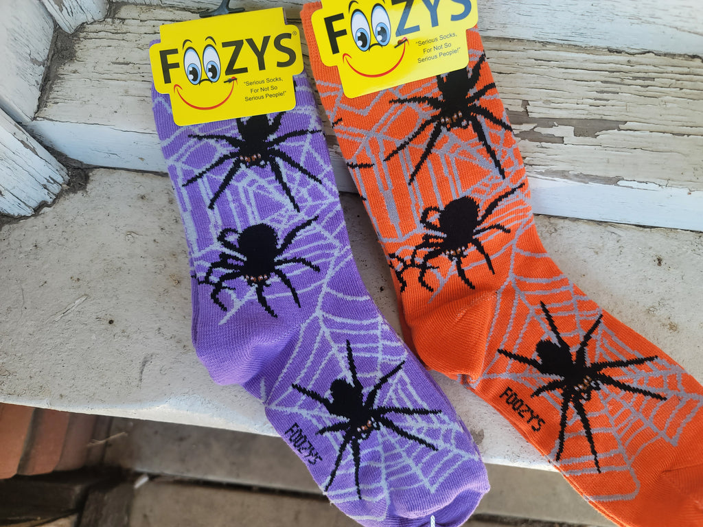 Spider Foozy Socks