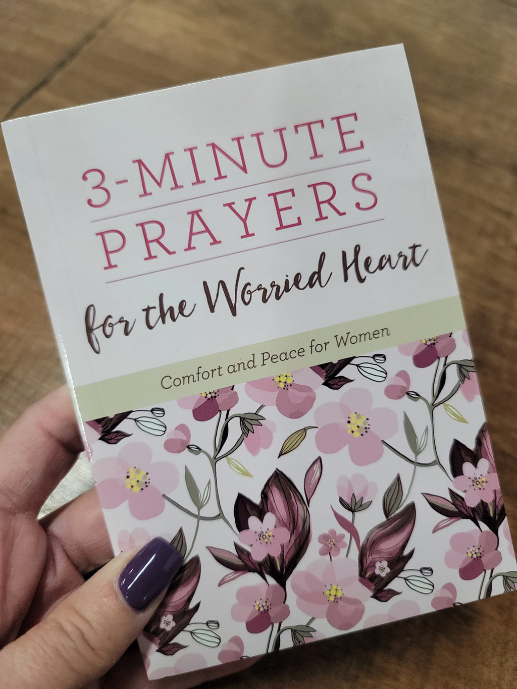 3 Minute Prayers for the Worried Heart Devotional