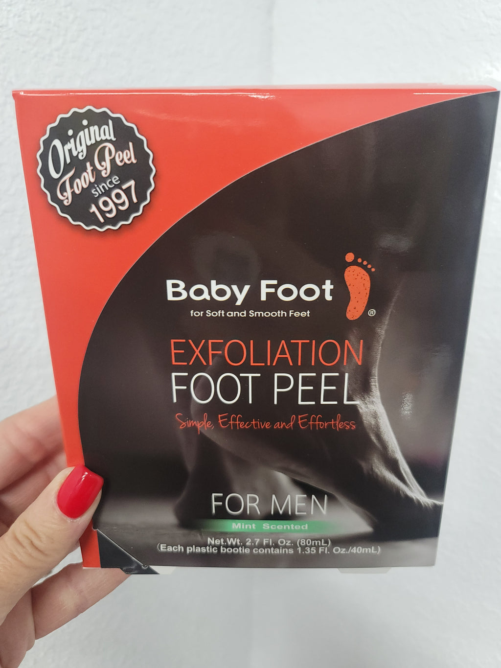 FOR MEN Baby Foot Exfoliate NATURAL  Peel