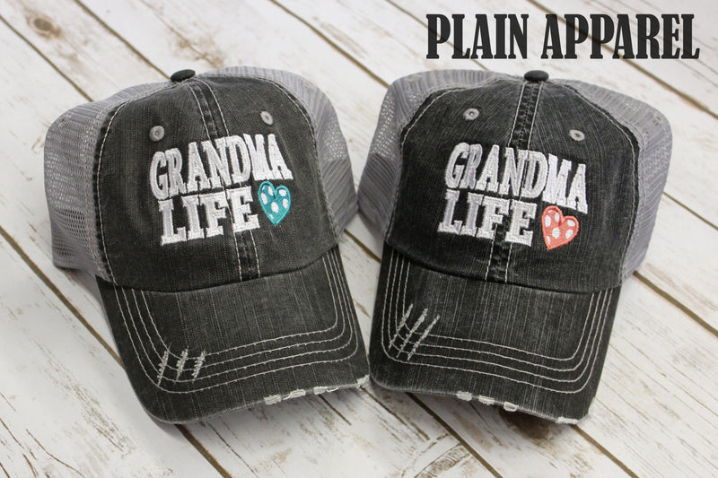 Grandma Life Ball Cap - Bless UR Heart Boutique