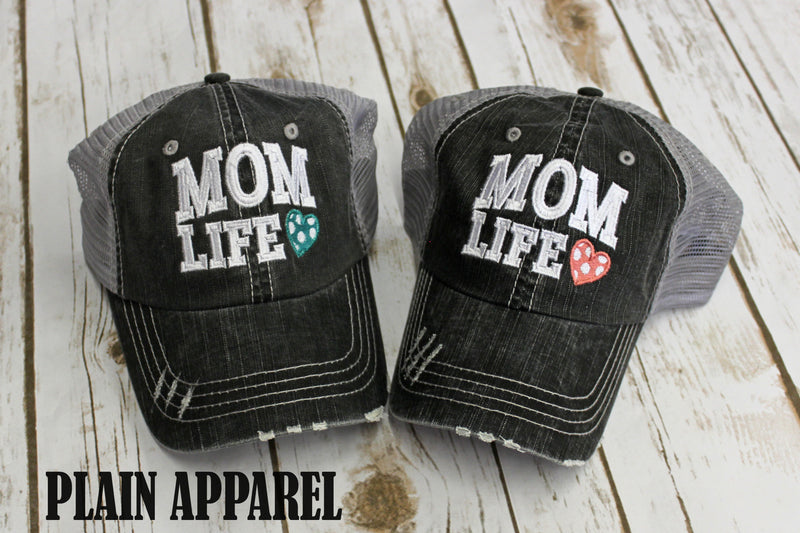 Mom Life Ball Cap - Bless UR Heart Boutique