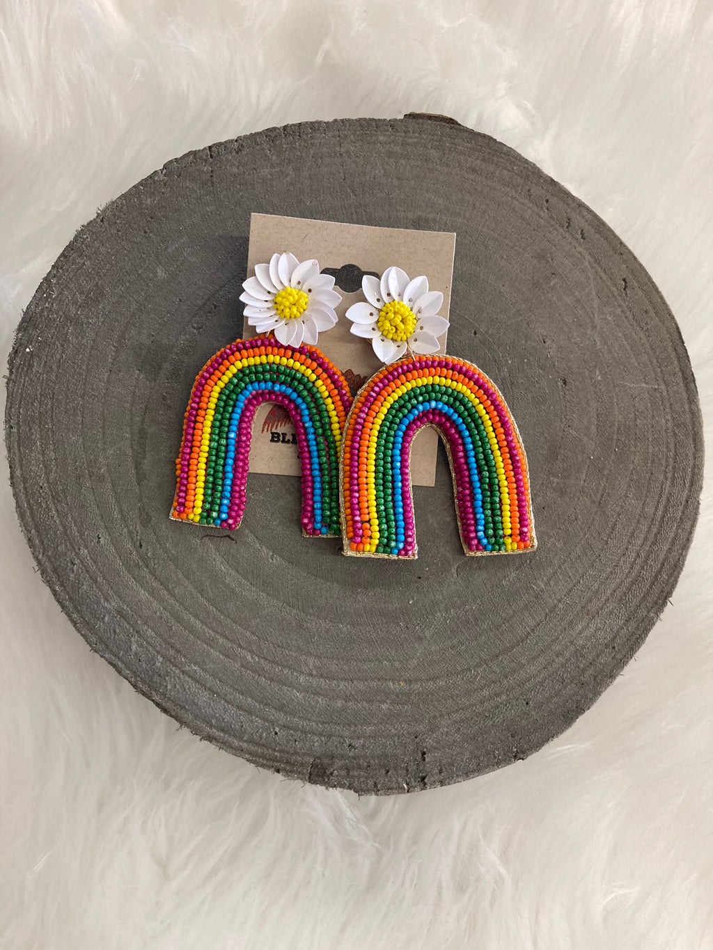 Multi-Color Rainbow Earrings Ear1311