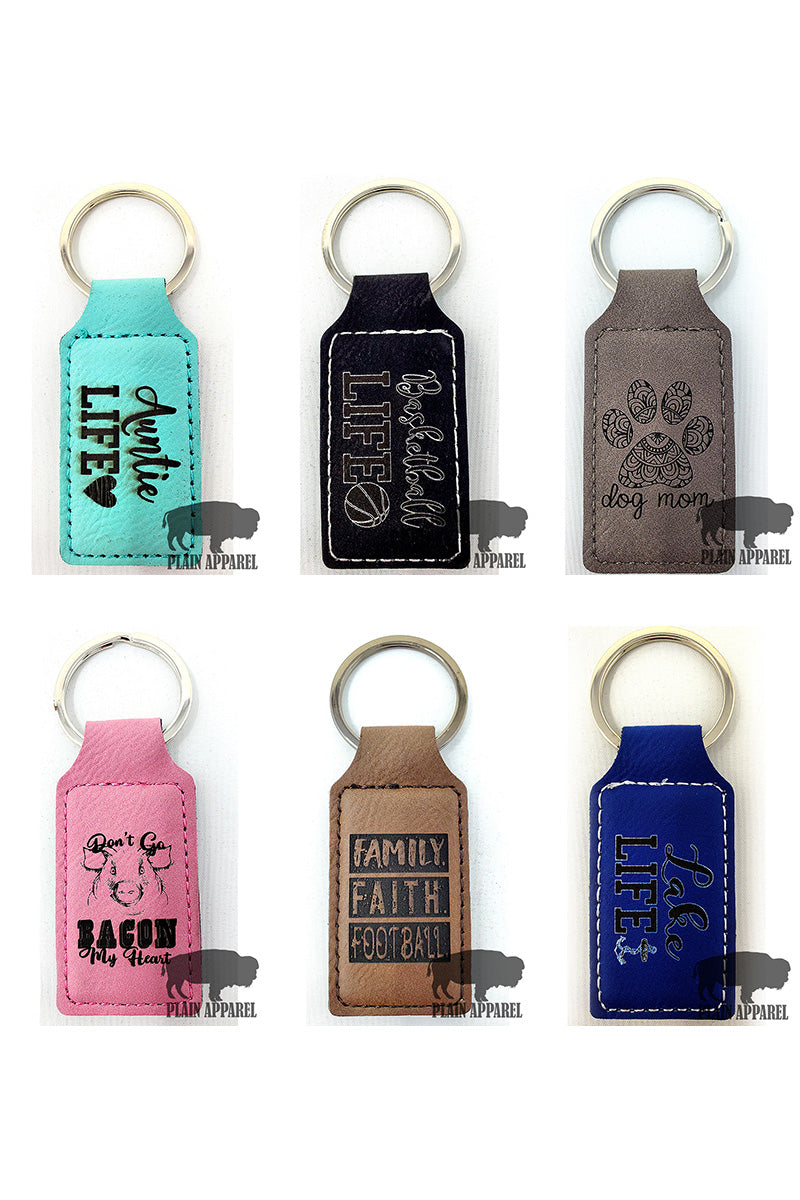 llama Live Life Engraved Keychain - Bless UR Heart Boutique