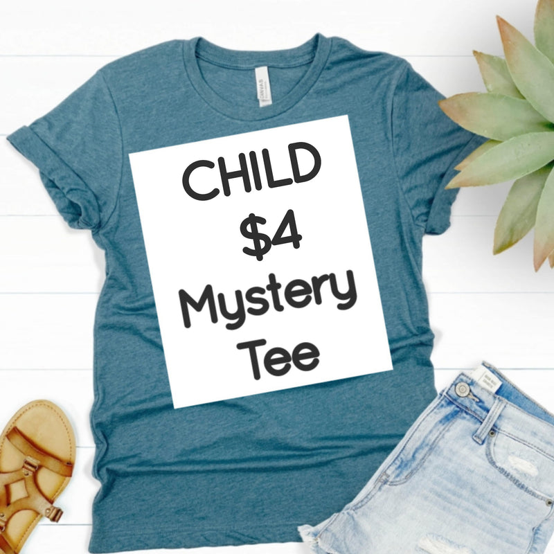 CHILD Mystery Tee Sale BUY ONE GET ONE FREE