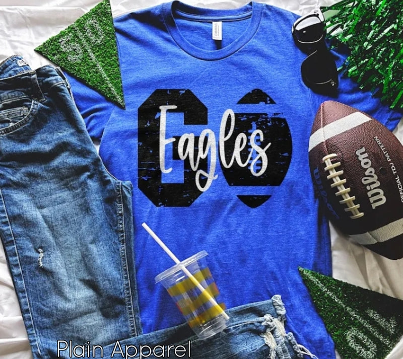 GO Football Custom Name Tee