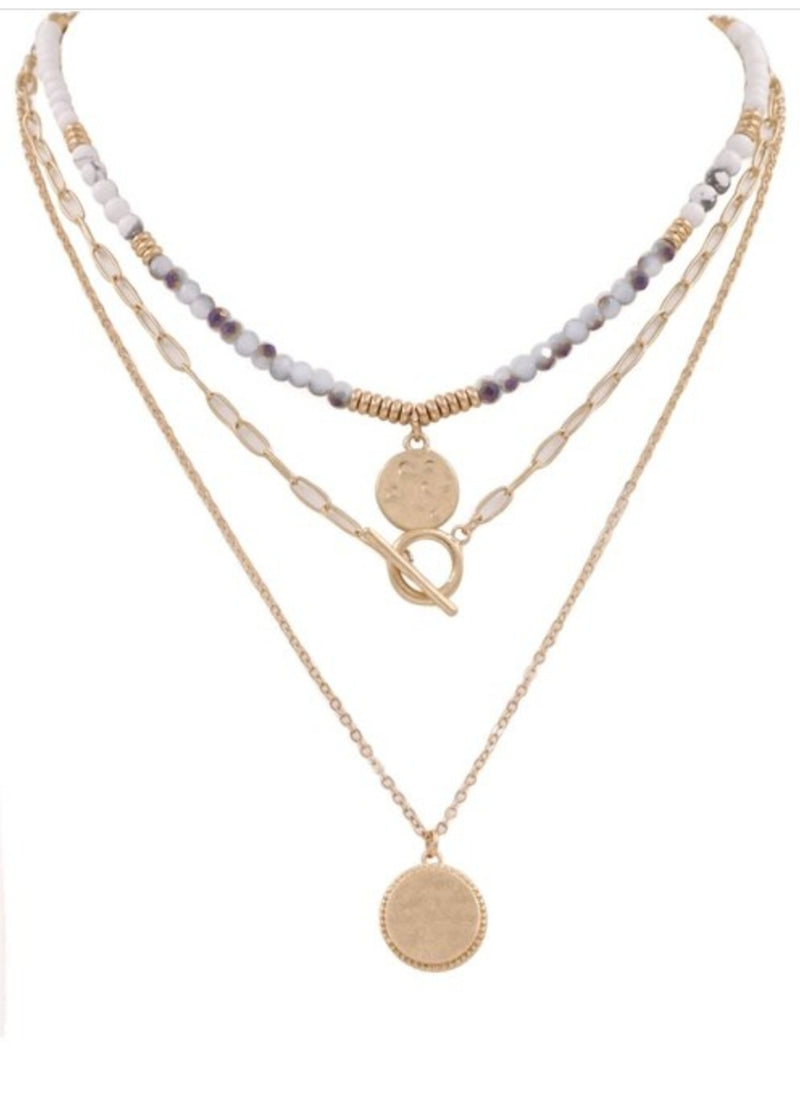Layered Charm Necklace NCK1360