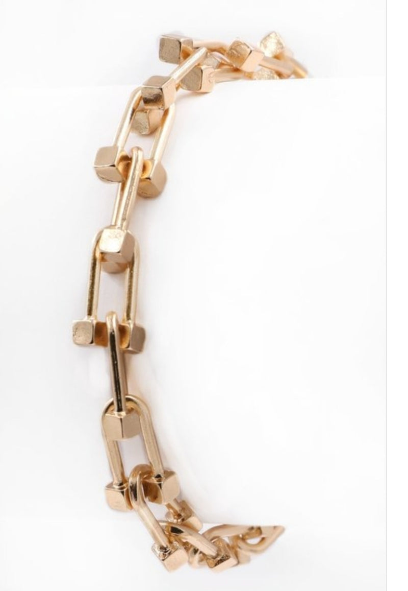 Gold Clip Bracelet BRAC1350
