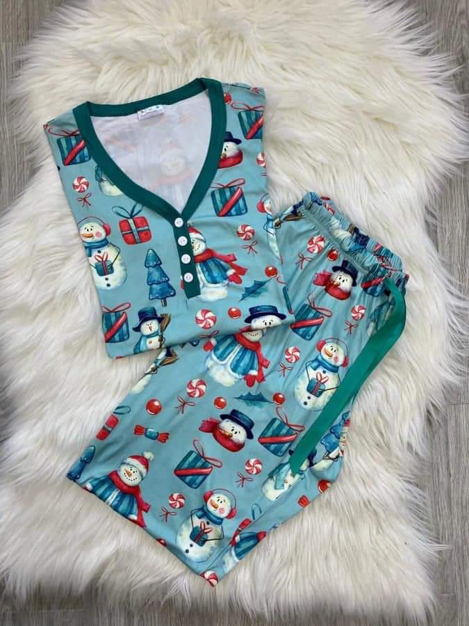 Snowman Winter Pajamas