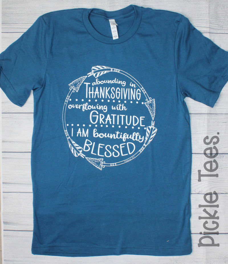 Bountifully Blessed Crew Tee - Bless UR Heart Boutique