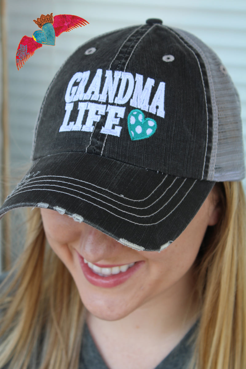 Grandma Life Ball Cap - Bless UR Heart Boutique