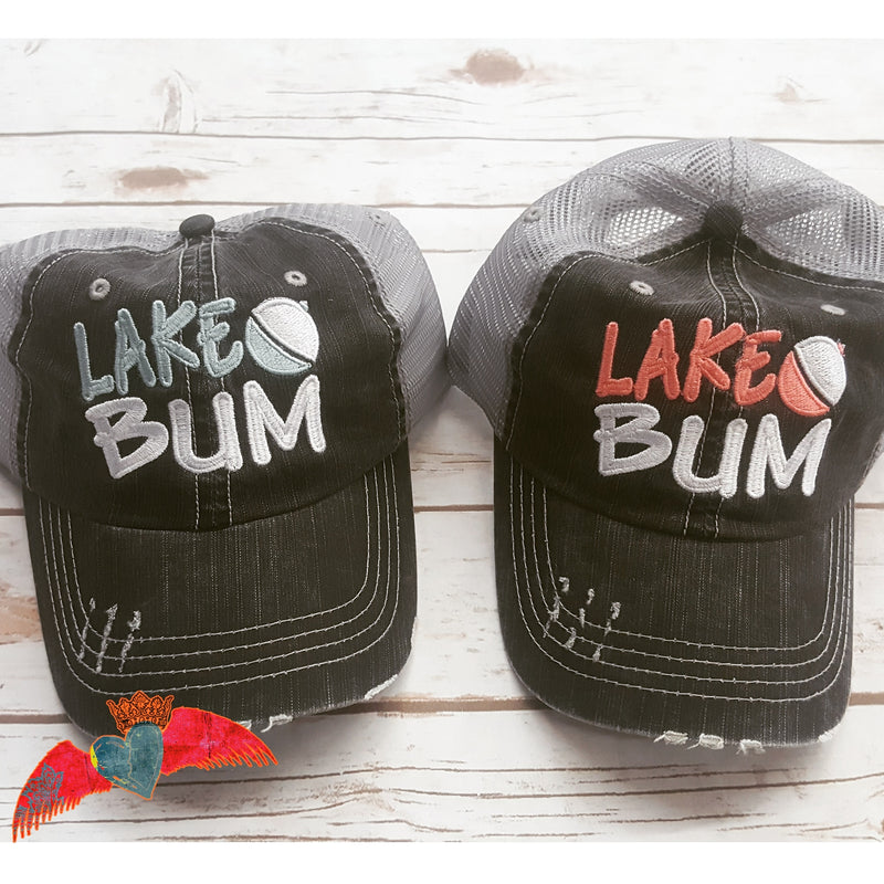 Lake Bum BOBBER Cap - Bless UR Heart Boutique
