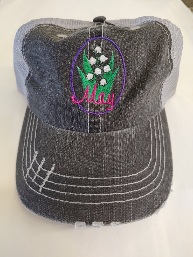 Flower of the Month Cap