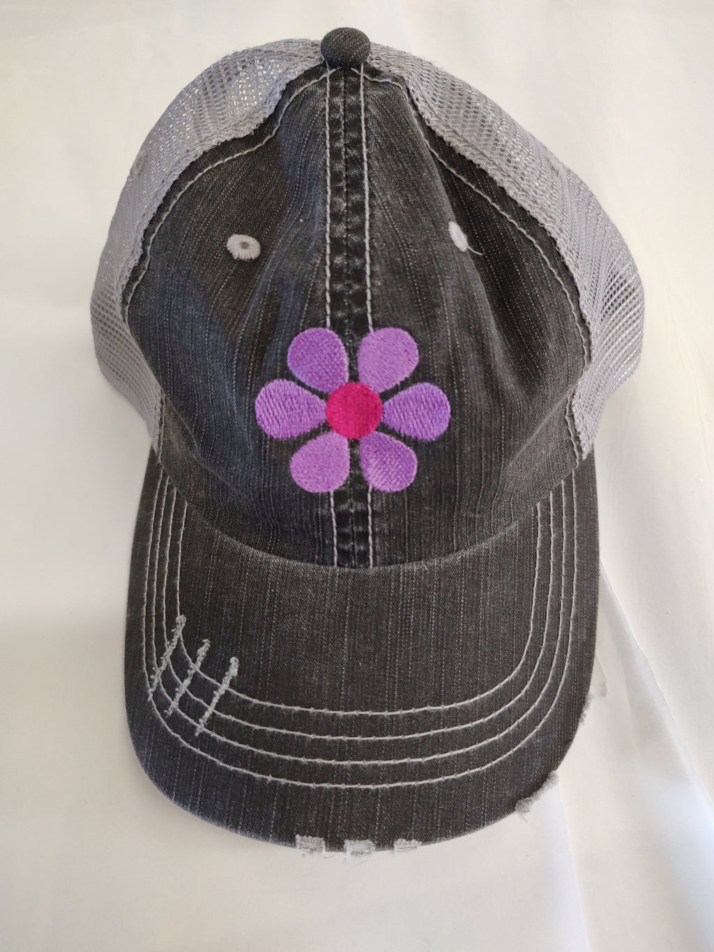 Flower Cap Purple and Pink