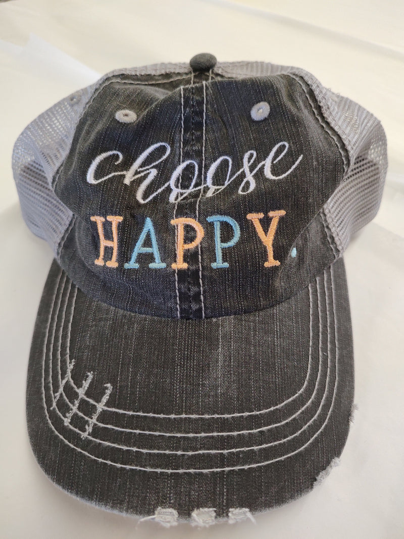 Choose Happy Cap