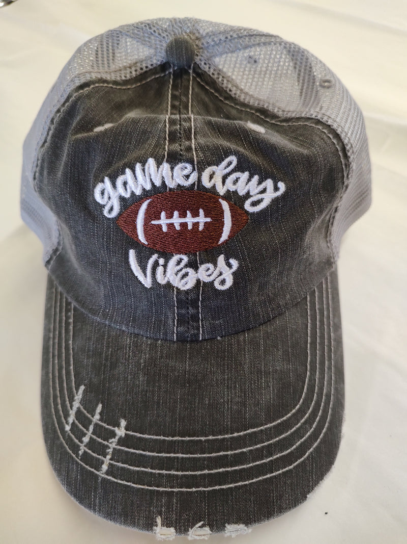 Game Day Vibes Football Cap