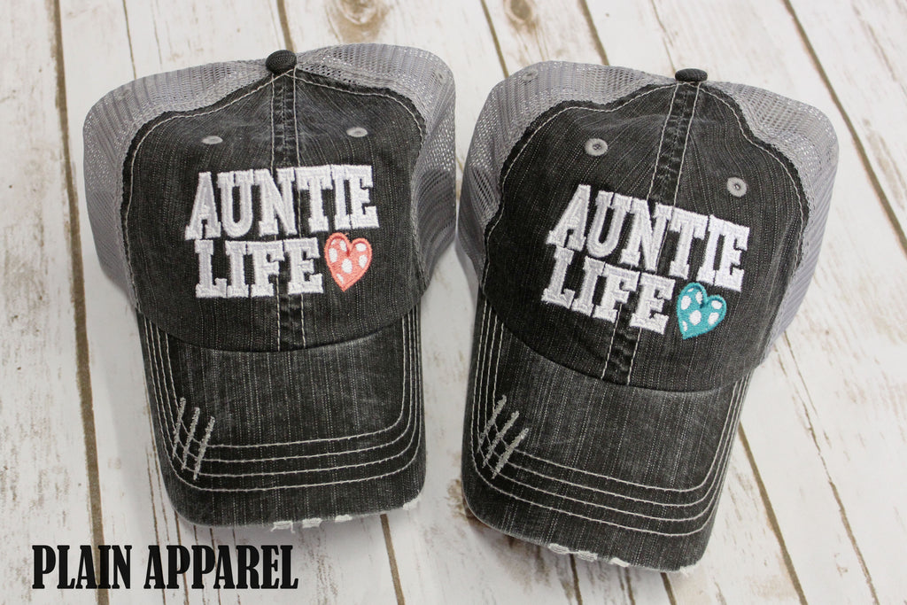 Auntie Life Life Ball Cap - Bless UR Heart Boutique