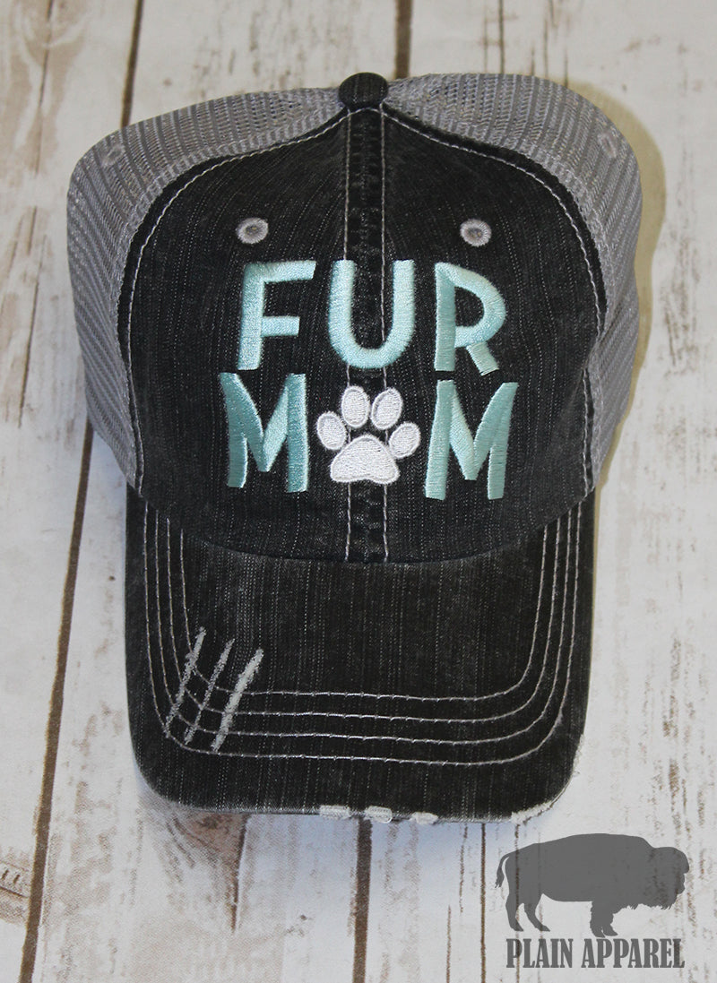 Fur Mom Ball Cap - Bless UR Heart Boutique