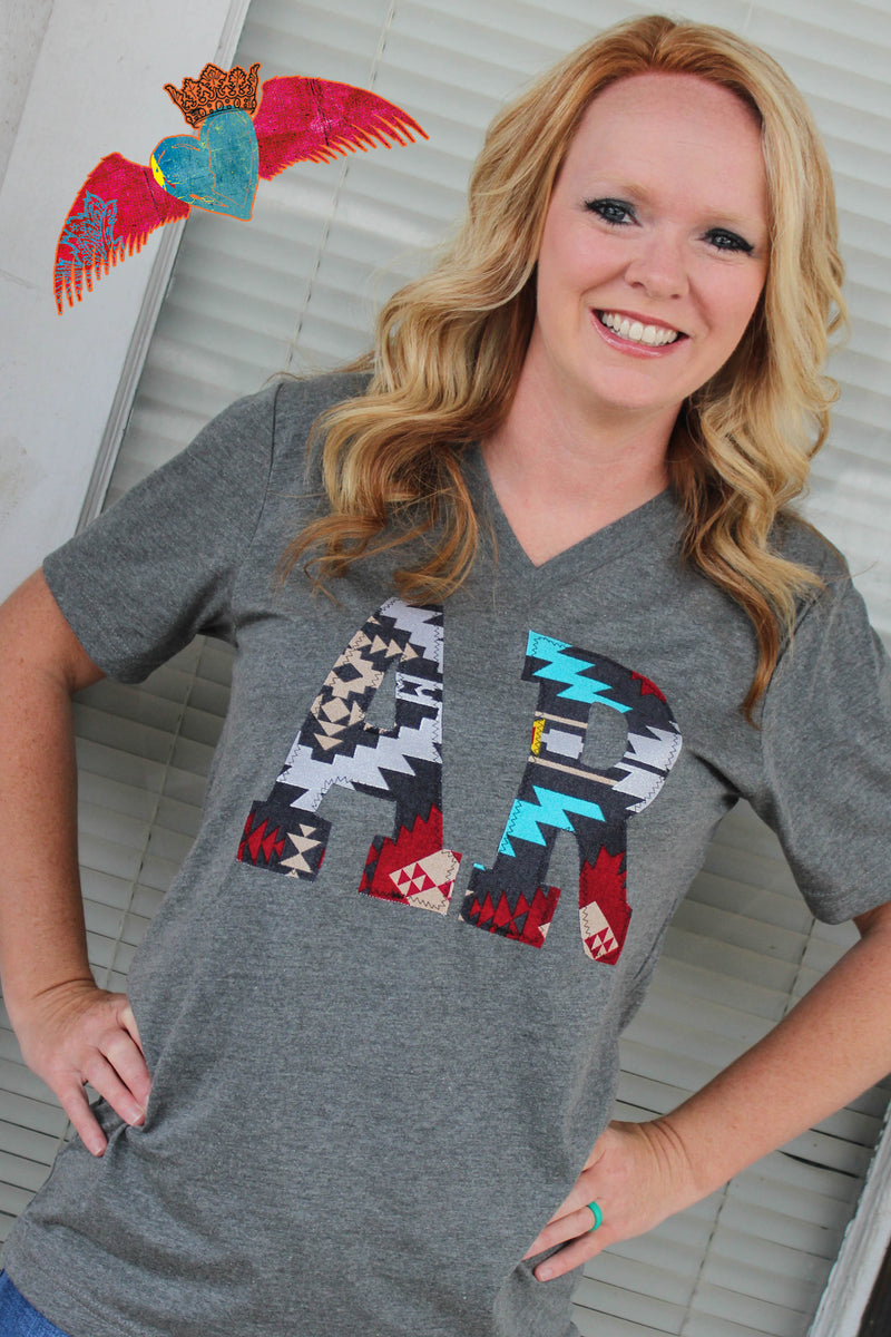 Southwest State Abbreviation Tee - Bless UR Heart Boutique