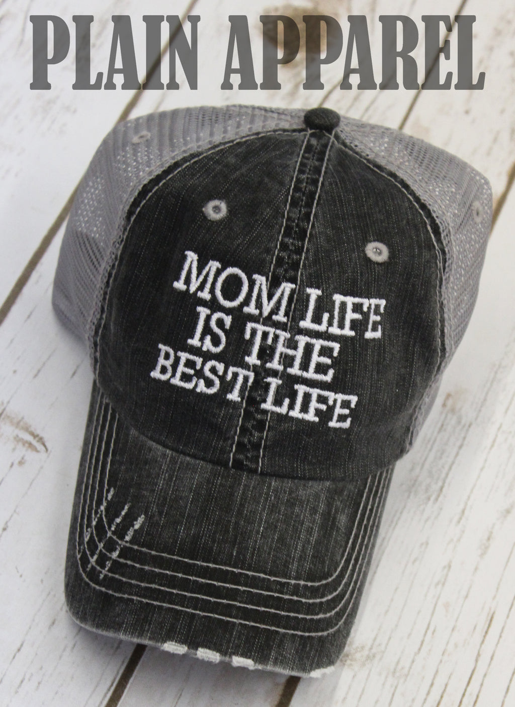 Mom Life Is The Best Life Cap - Bless UR Heart Boutique