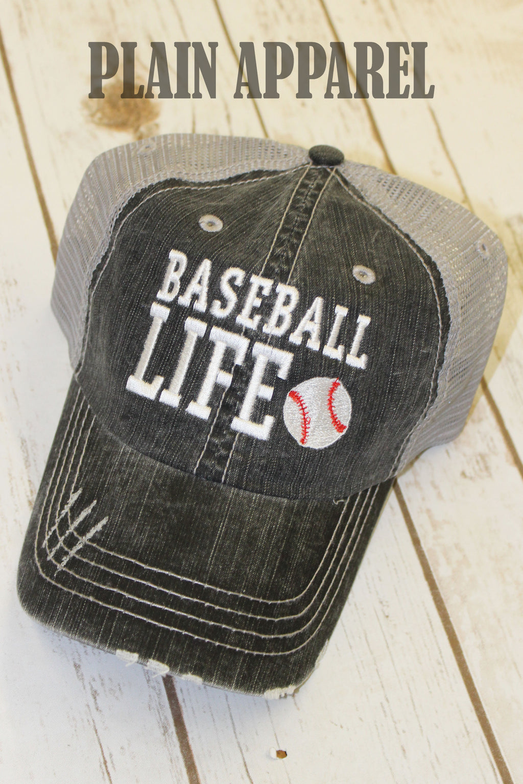 Baseball Life Ball Cap - Bless UR Heart Boutique