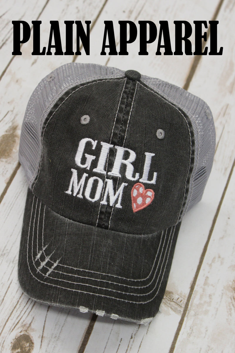 Girl Mom Ball Cap - Bless UR Heart Boutique