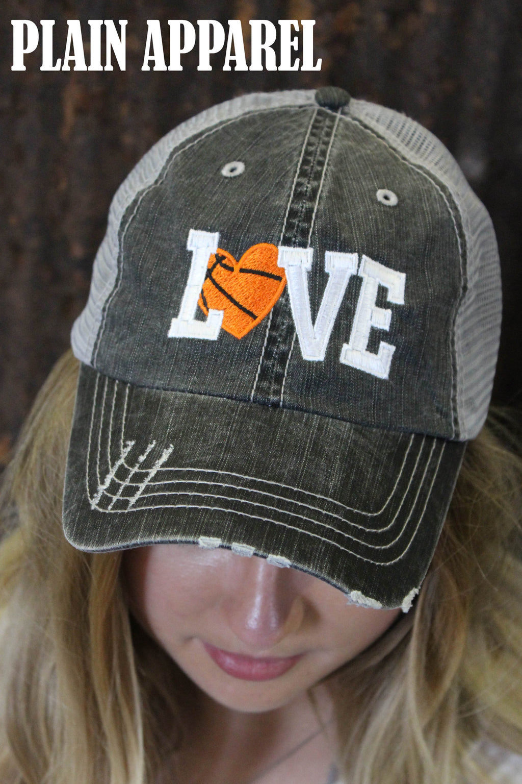 Basketball LOVE Cap - Bless UR Heart Boutique