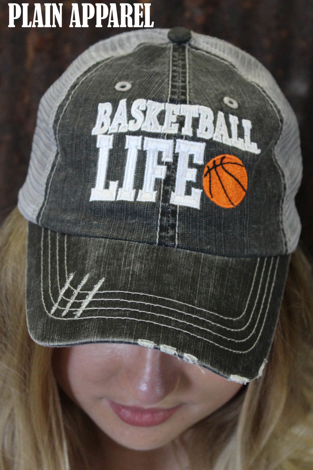 Basketball Life Cap - Bless UR Heart Boutique