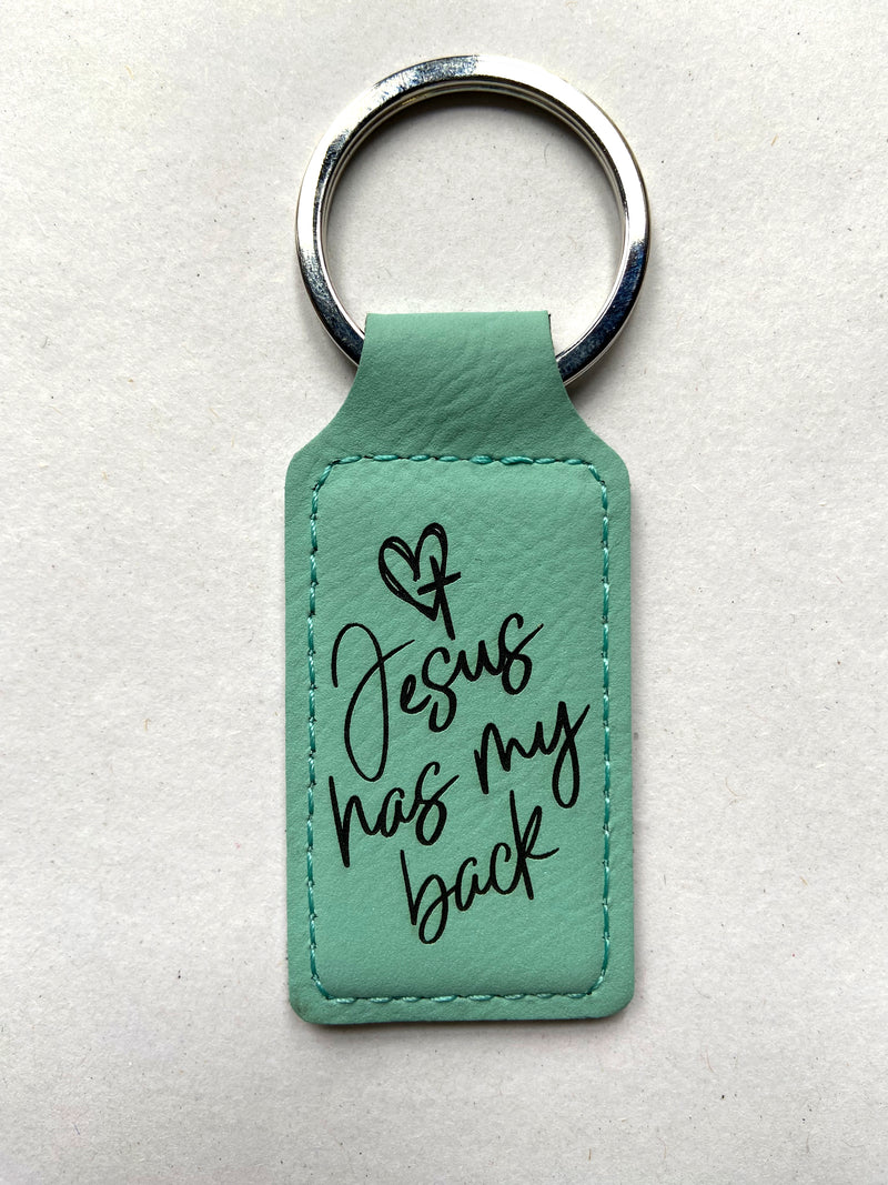 Jesus Has My Back Keychain •Design of the Week•