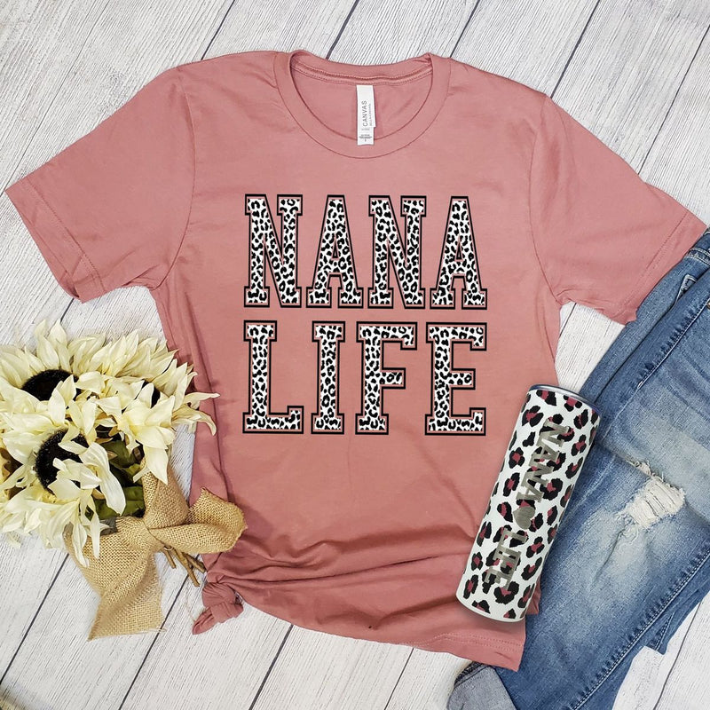 Nana Life Leopard SET - Bless UR Heart Boutique