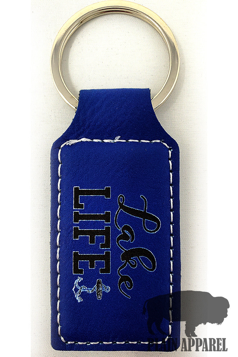Lake Life Engraved Keychain - Bless UR Heart Boutique