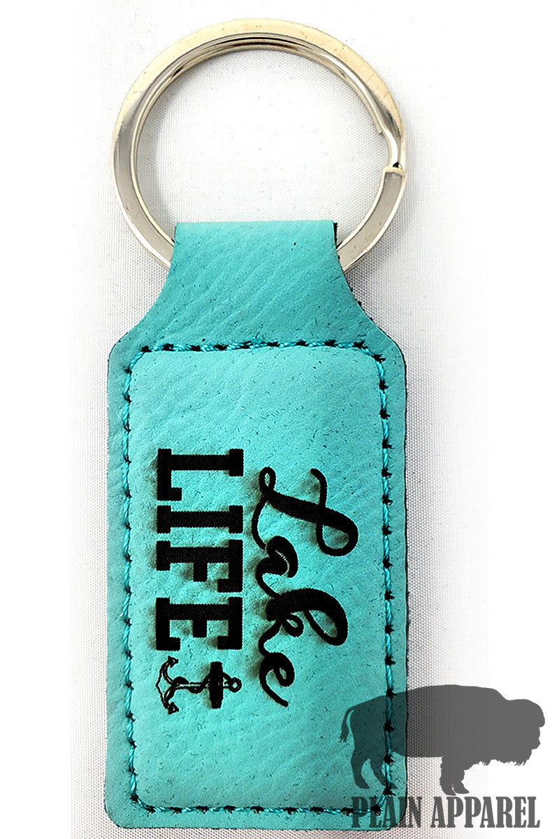 Lake Life Engraved Keychain - Bless UR Heart Boutique