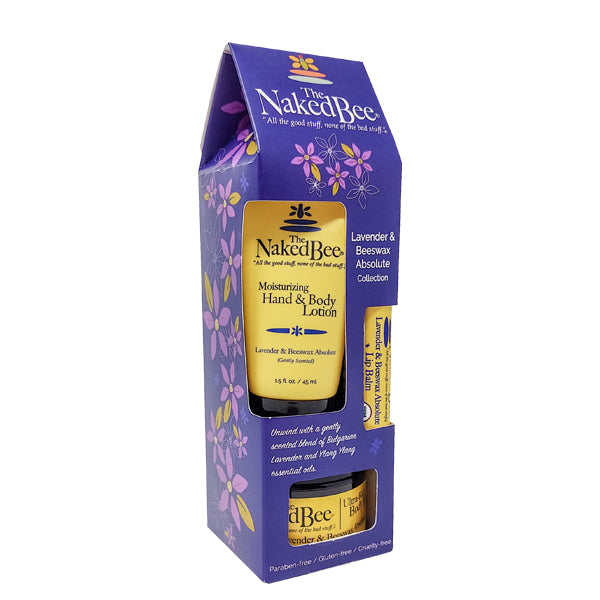 Lavender & Beeswax Absolute Gift Collection Naked Bee