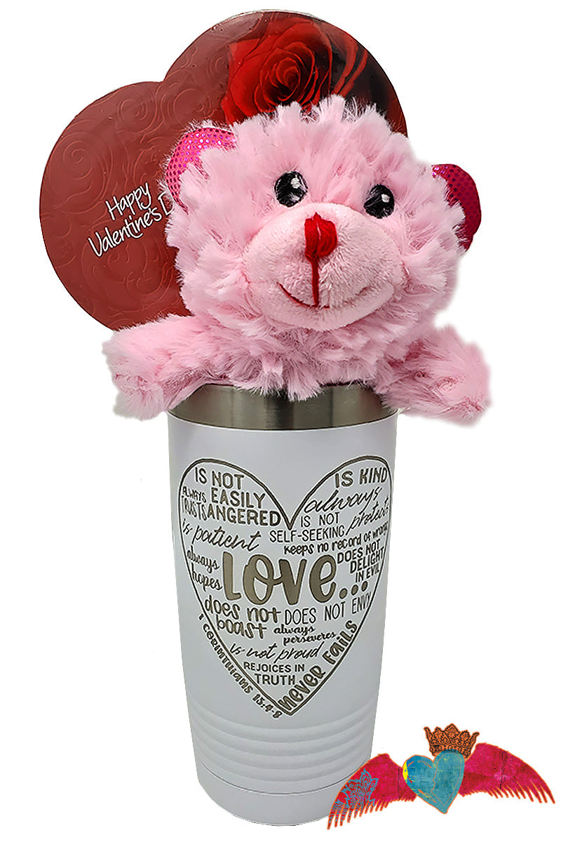 Love Verse Valentine Bouquet - Bless UR Heart Boutique