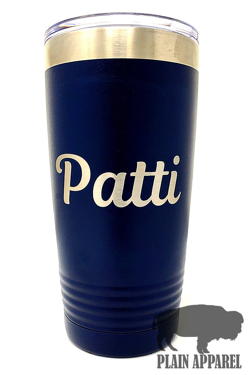 Engraved 20oz Tumbler with Name - Bless UR Heart Boutique