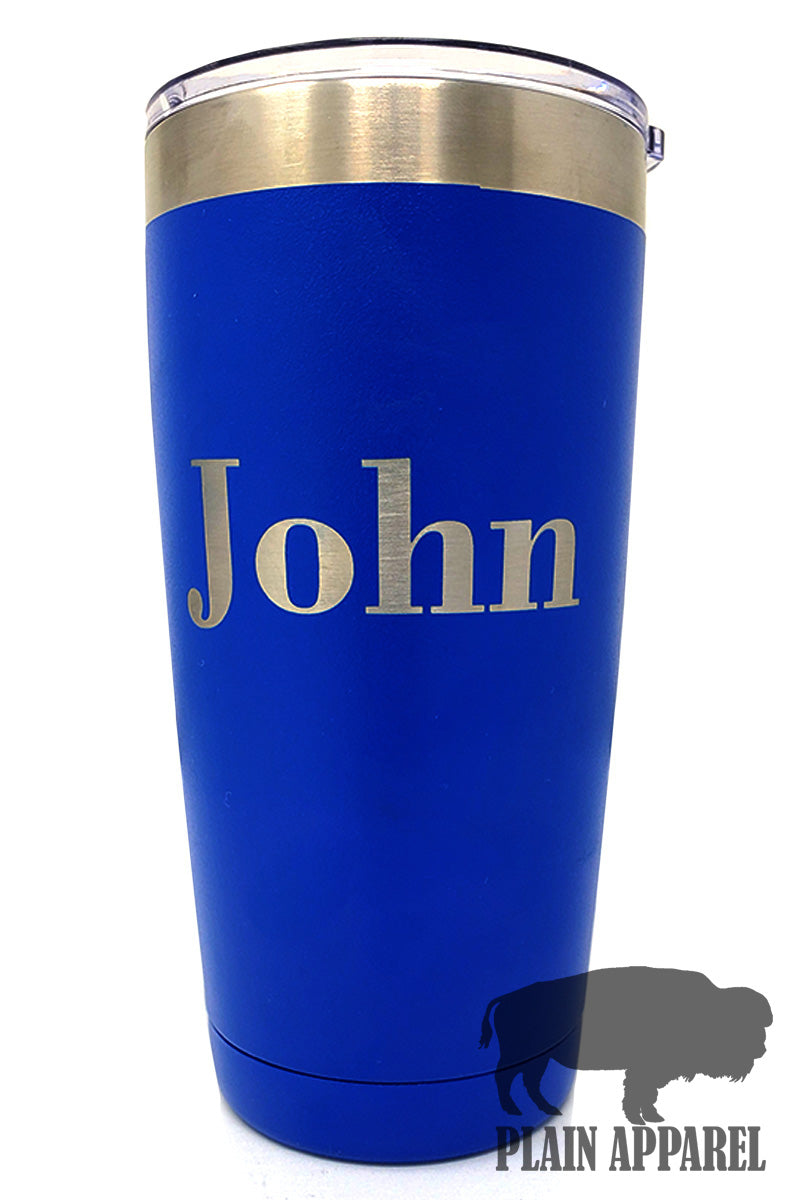 Engraved 20oz Tumbler with Name - Bless UR Heart Boutique