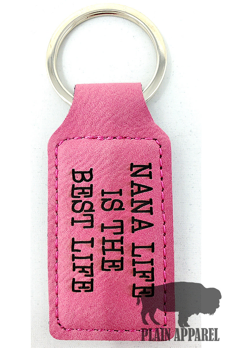 NANA Life Engraved Keychain - Bless UR Heart Boutique