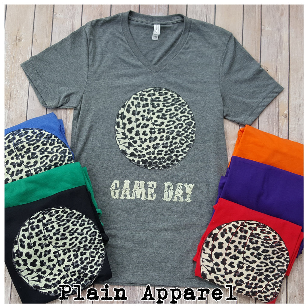 Volleyball Snow Leopard Game Day - Bless UR Heart Boutique