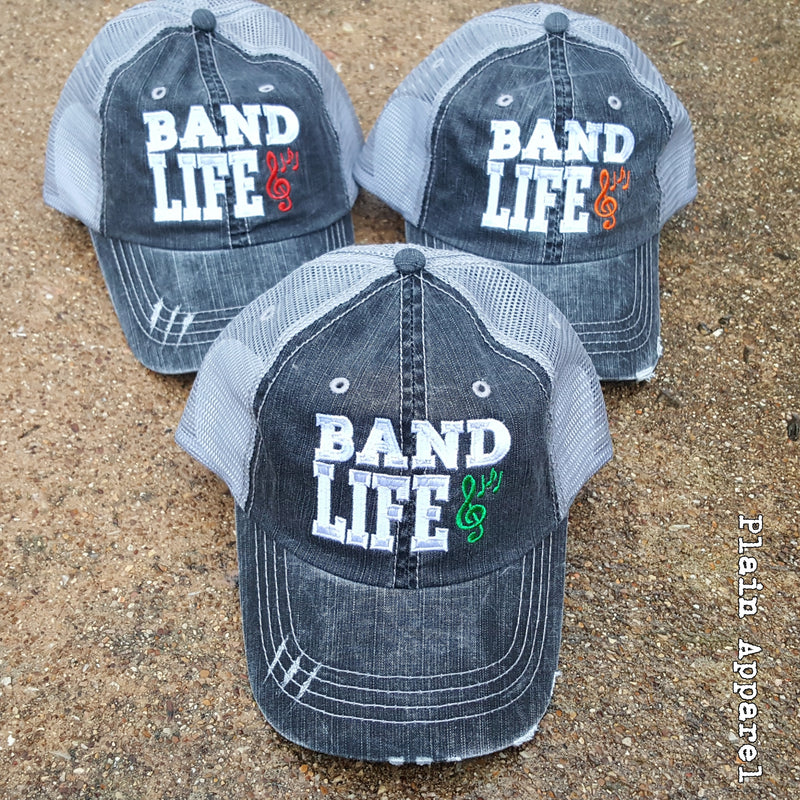 Band LIFE Cap - Bless UR Heart Boutique
