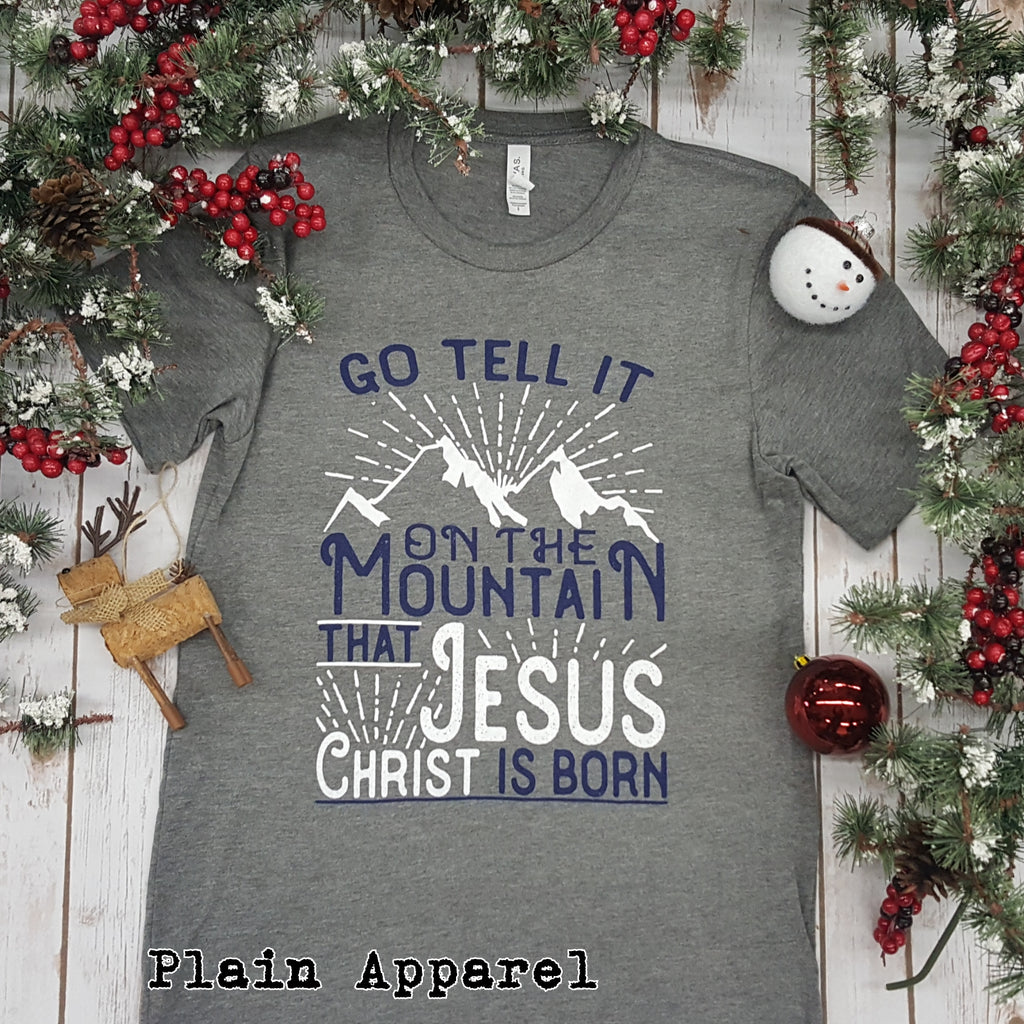 Tell it on Mountain CREW - Bless UR Heart Boutique