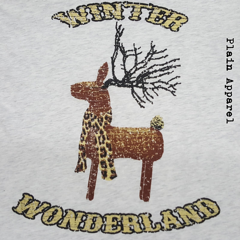Winter Wonderland Reindeer Raglan - Bless UR Heart Boutique